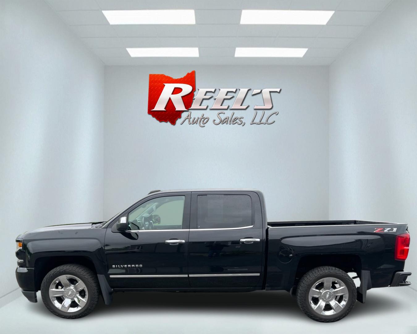 2018 Black /Black Chevrolet Silverado 1500 LTZ Z71 Crew Cab 4WD (3GCUKSEC4JG) with an 5.3L V8 OHV 16V engine, 8-Speed Automatic transmission, located at 547 E. Main St., Orwell, OH, 44076, (440) 437-5893, 41.535435, -80.847855 - This 2018 Chevrolet Silverado 1500 LTZ Z71 Crew Cab is a well-appointed and highly capable full-size pickup. It's powered by a 5.3L Vortec V8 engine paired with an 8-speed automatic transmission and 3.42 gearing, enabling an impressive 9,300-pound towing capacity. The Z71 off-road package includes f - Photo#10
